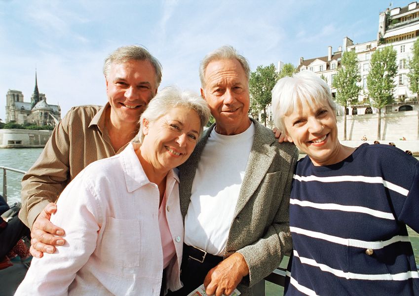 Busreise Paris-Reisegruppe