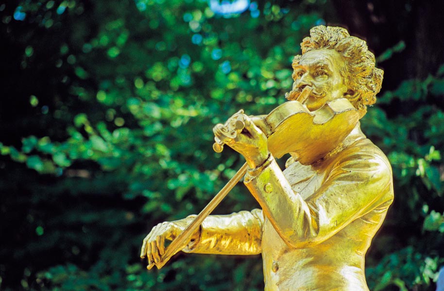 Wien Reise: Strauss Denkmal