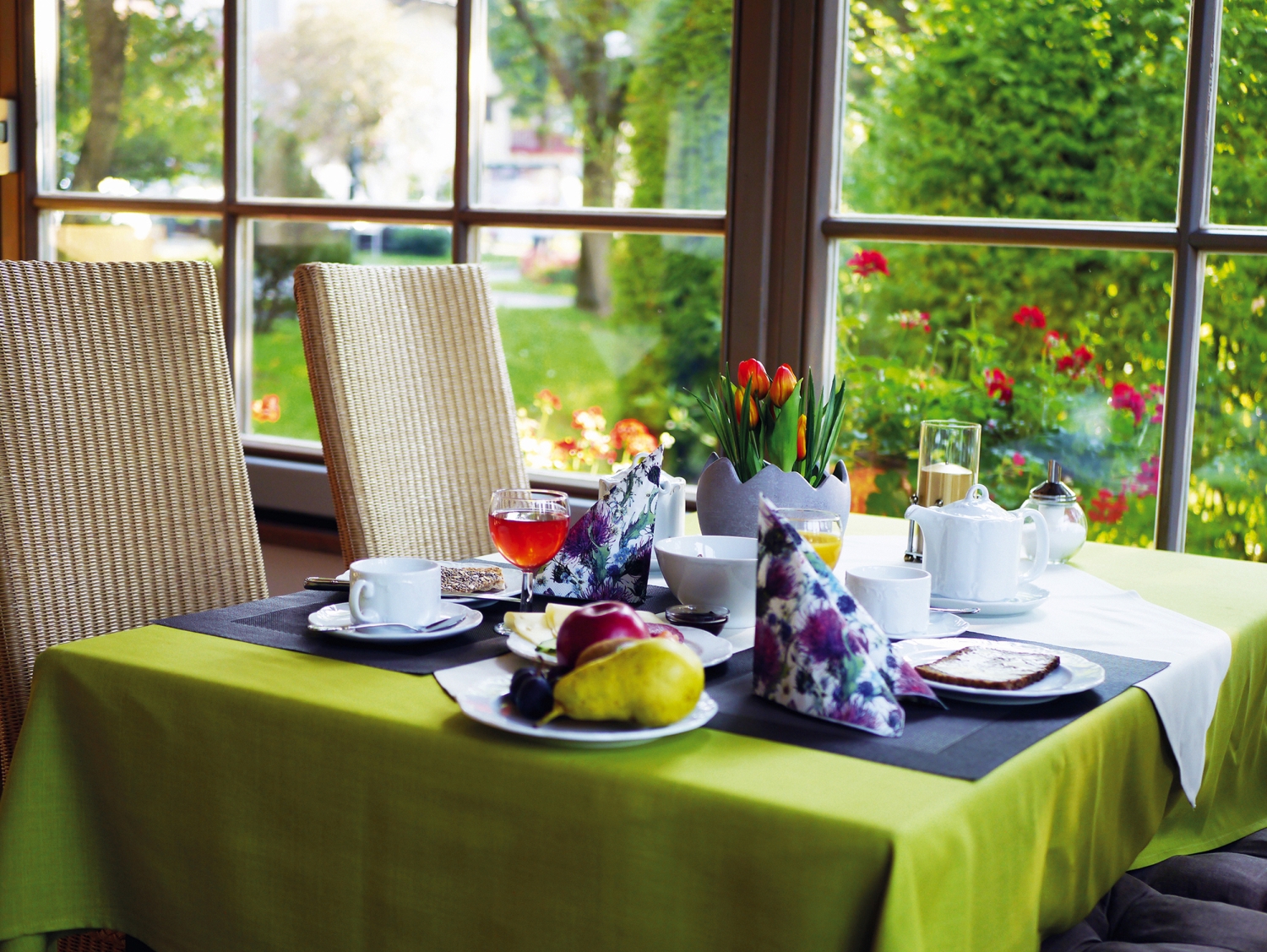 Hotelbeispiel in Bad Birnbach, Frühstück