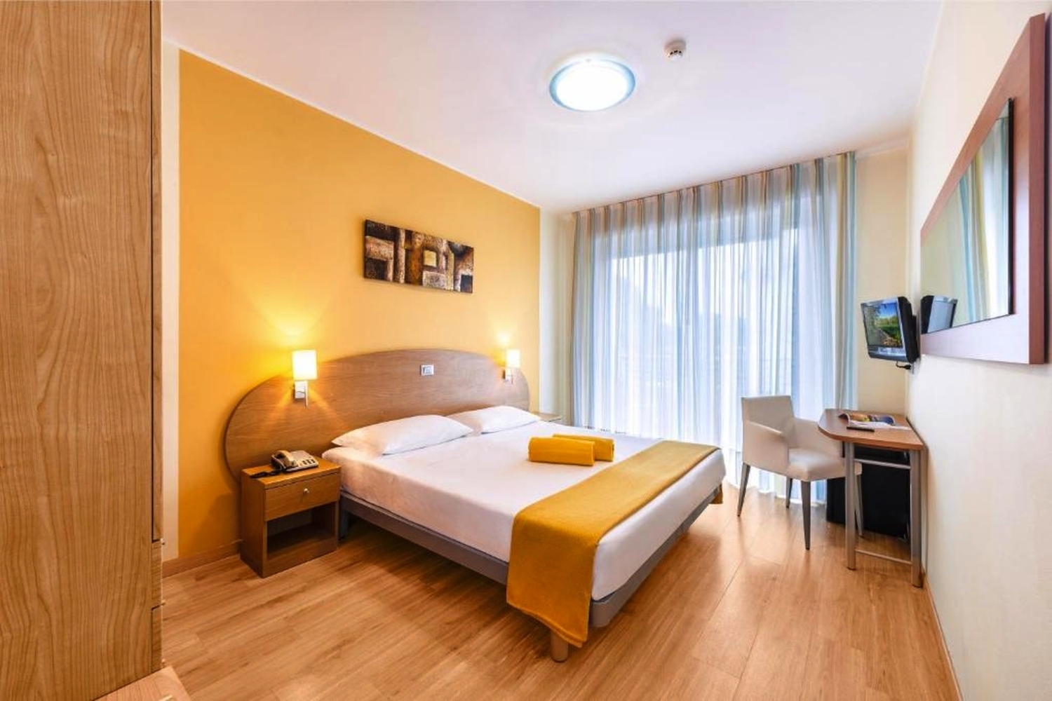 Hotelbeispiel in Bibione, Zimmerbeispiel