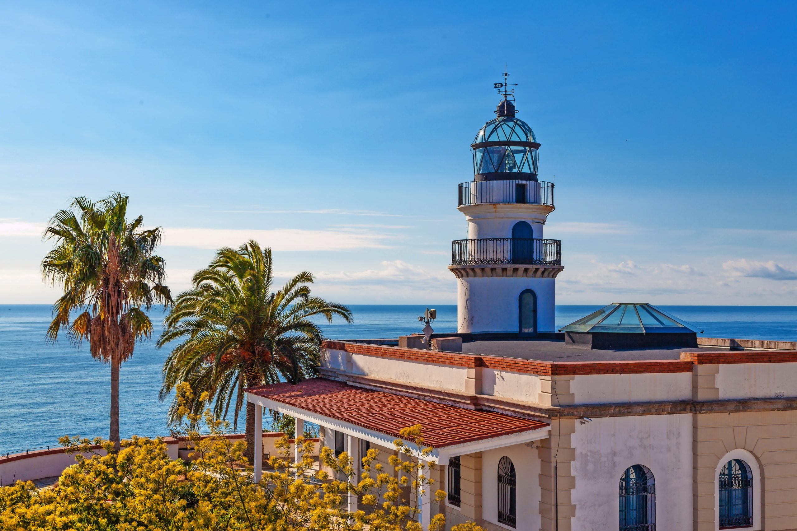 Der Leuchtturm von Calella