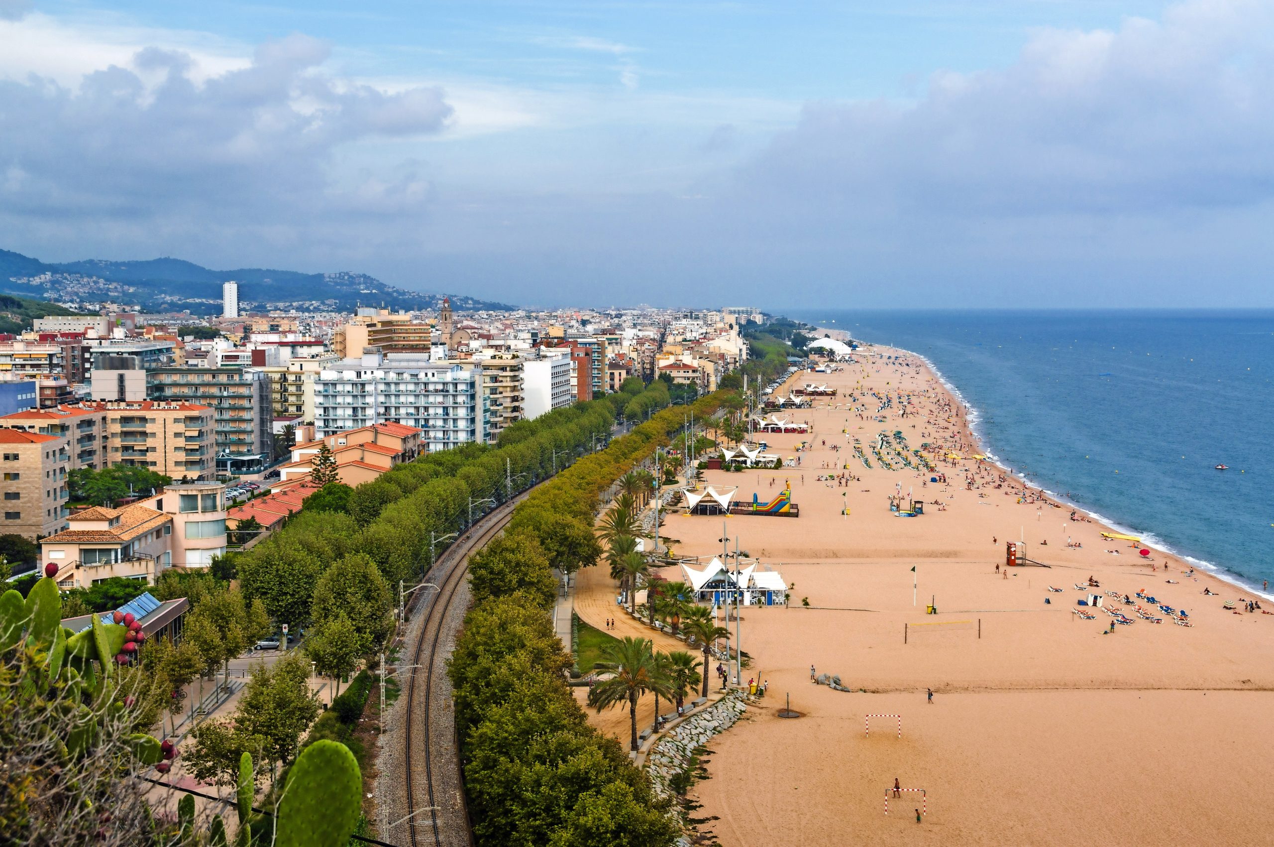 Der Strand von Calella