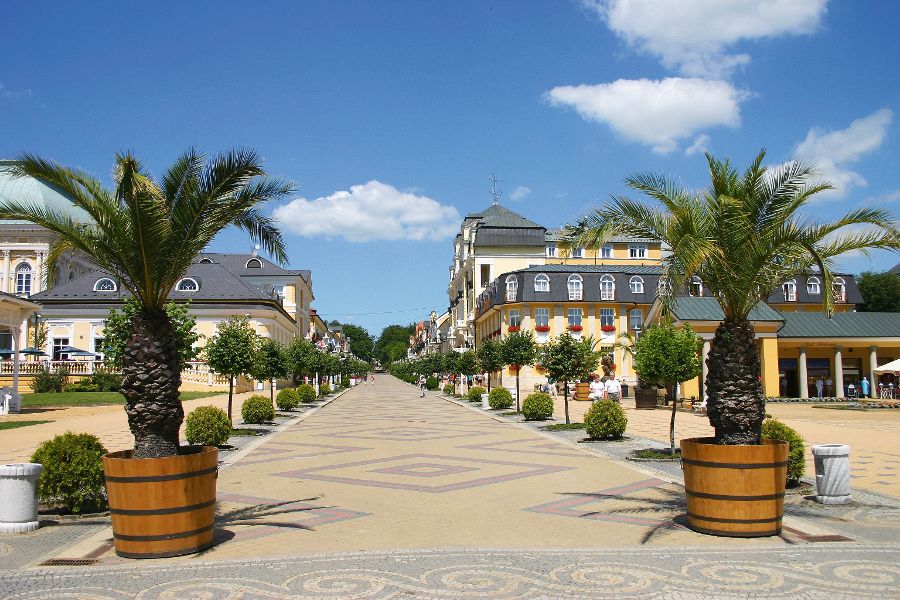 Promenade in Franzensbad