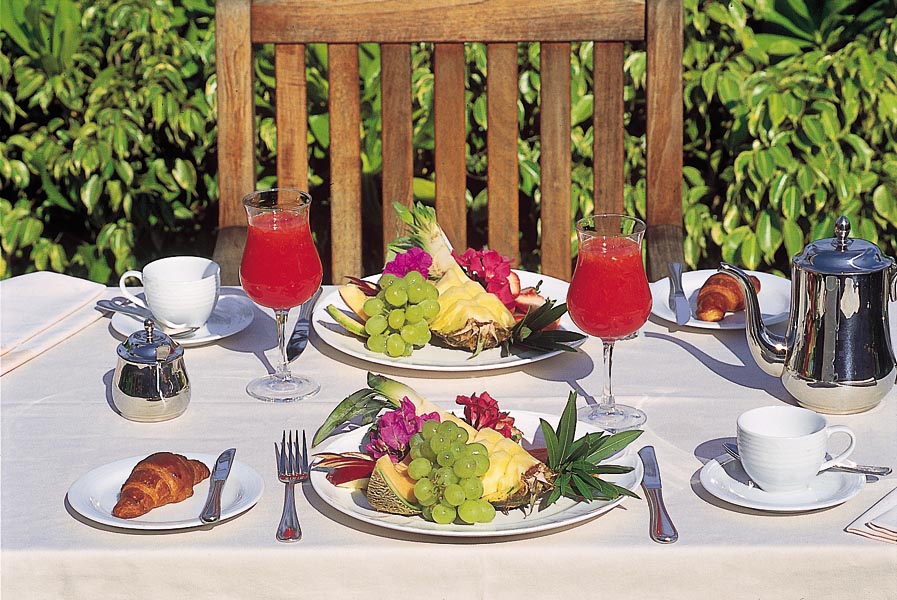 Frühstück im Hotel