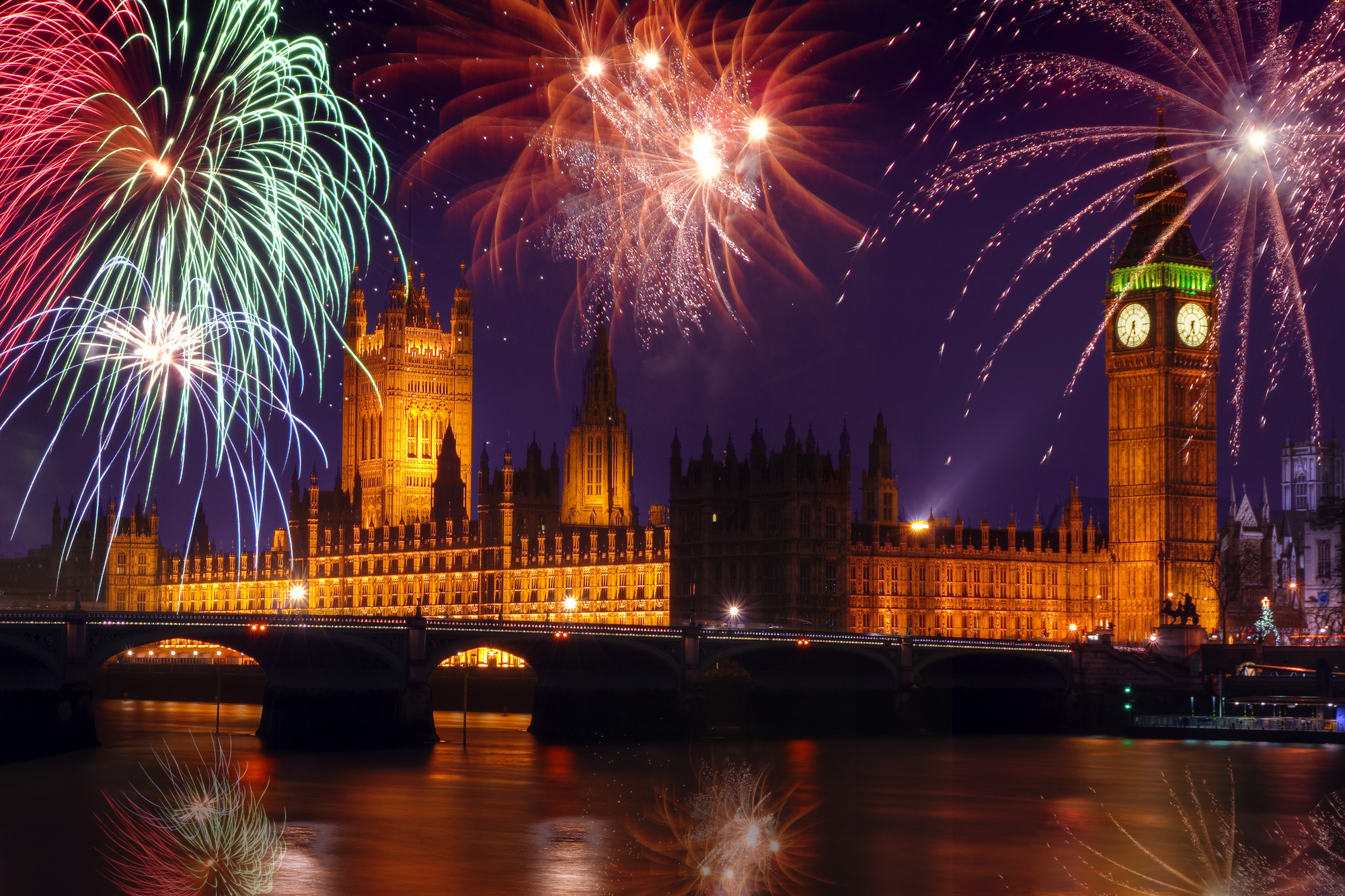 London an Silvester