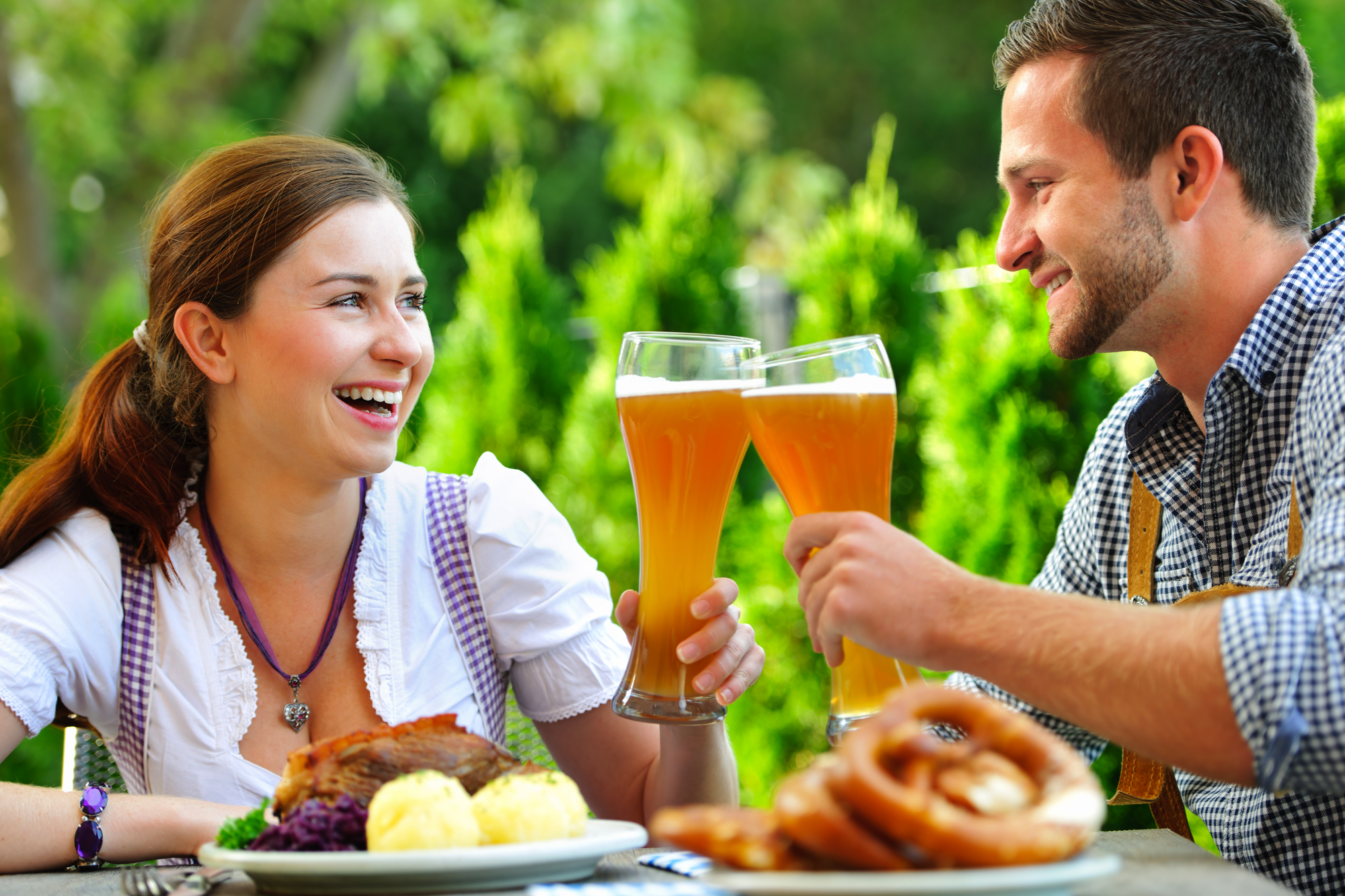 München - Biergartenbesuch