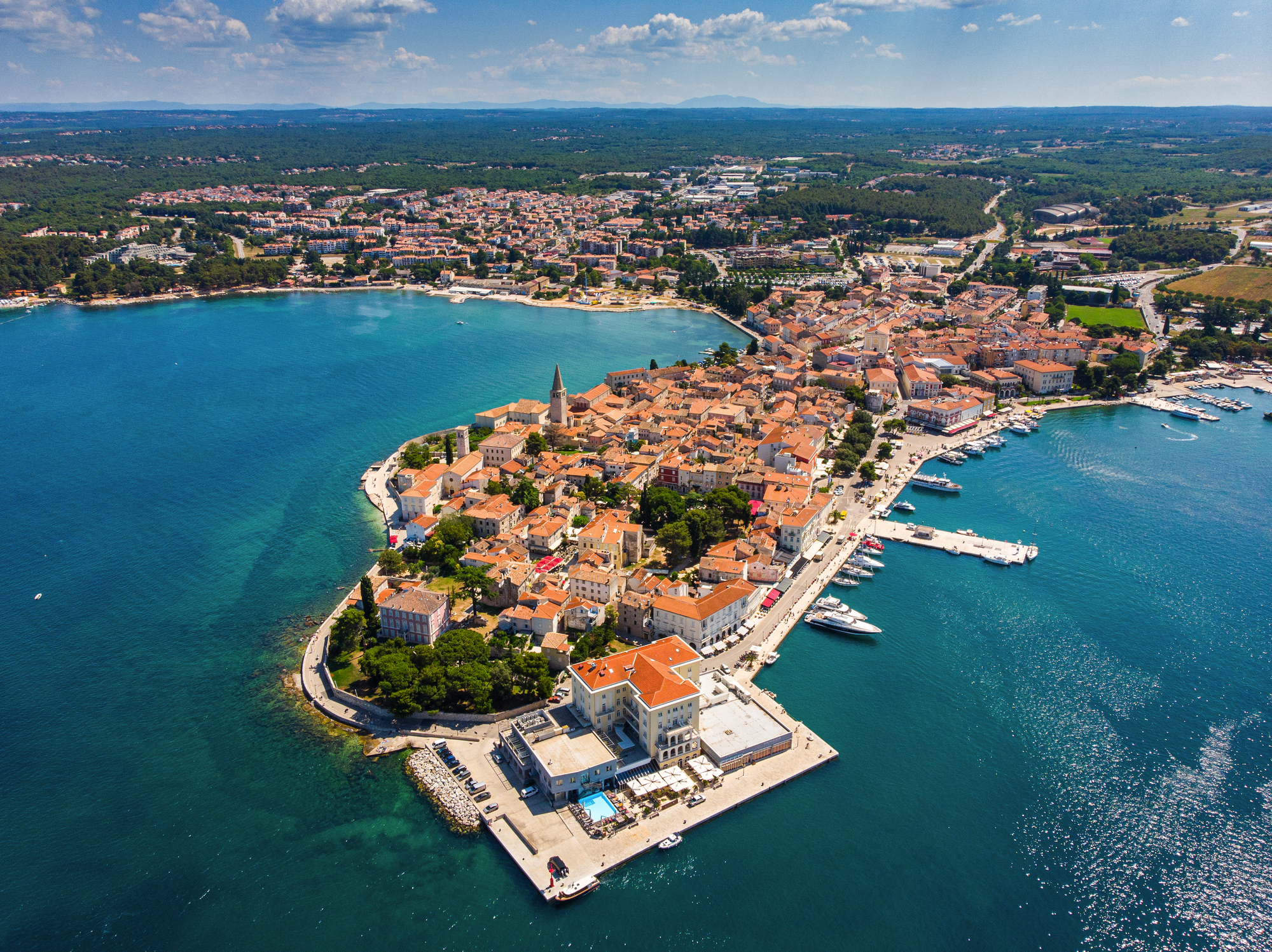 Busreisen ins schöne Porec in Kroatien