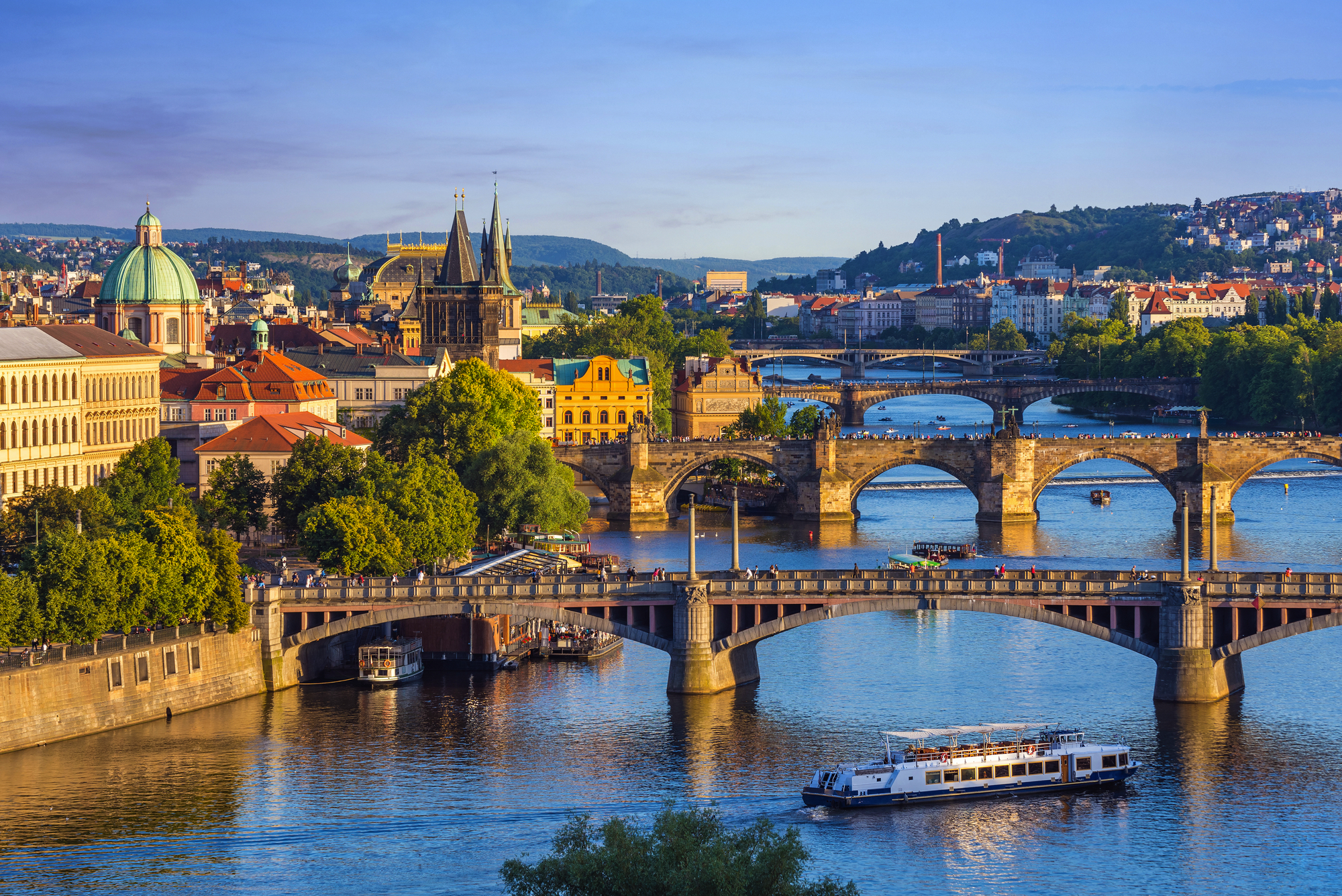 Städtereise nach Prag - Schifffahrt