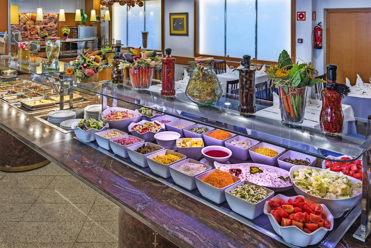 Hotelbeispiel in Salou - Buffet