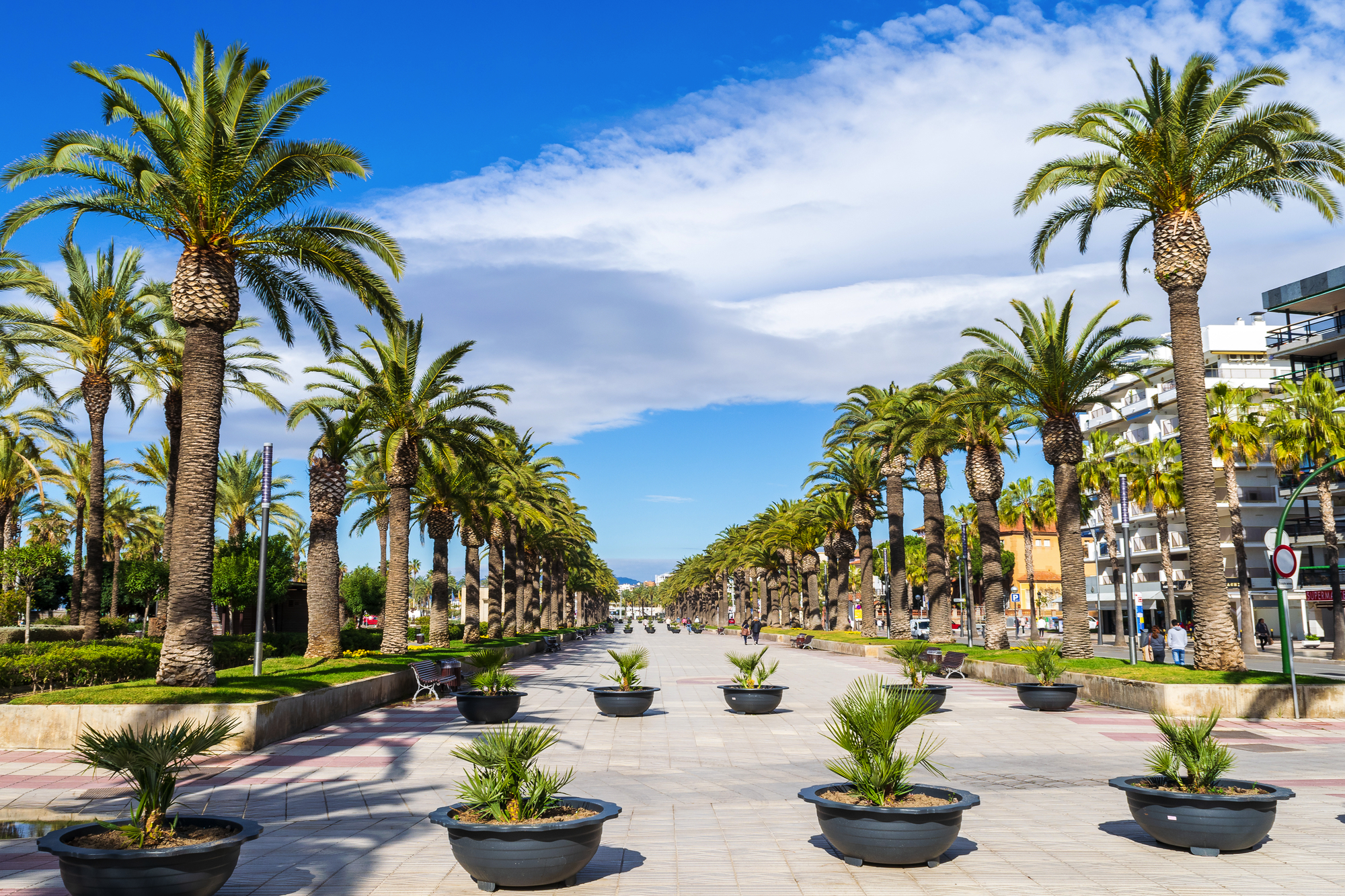 Urlaub in Salou Strandweg