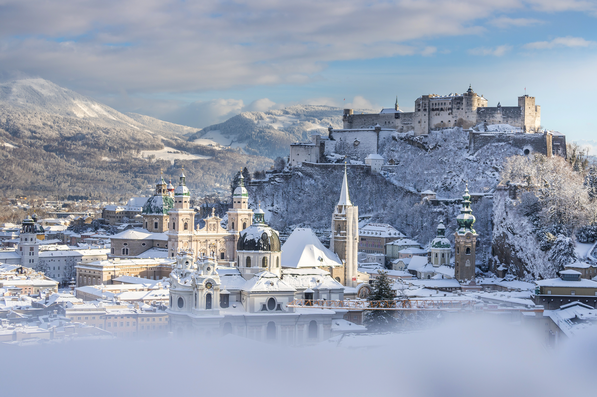 Salzburg im Winter