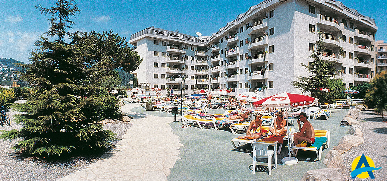 Hotelgarten in St. Susanna