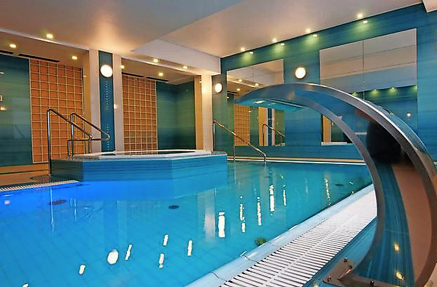 Hotelpool in Swinemünde