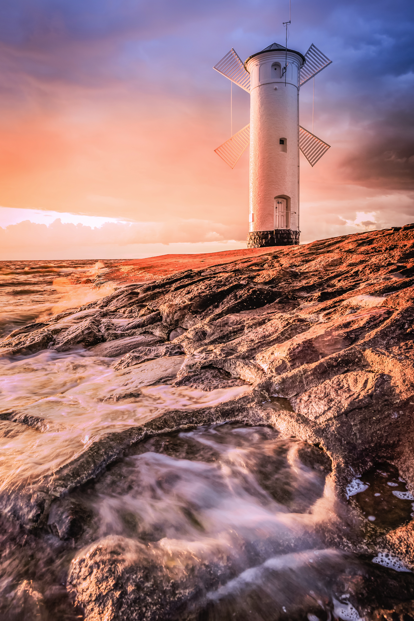Der Leuchtturm von Swinemünde