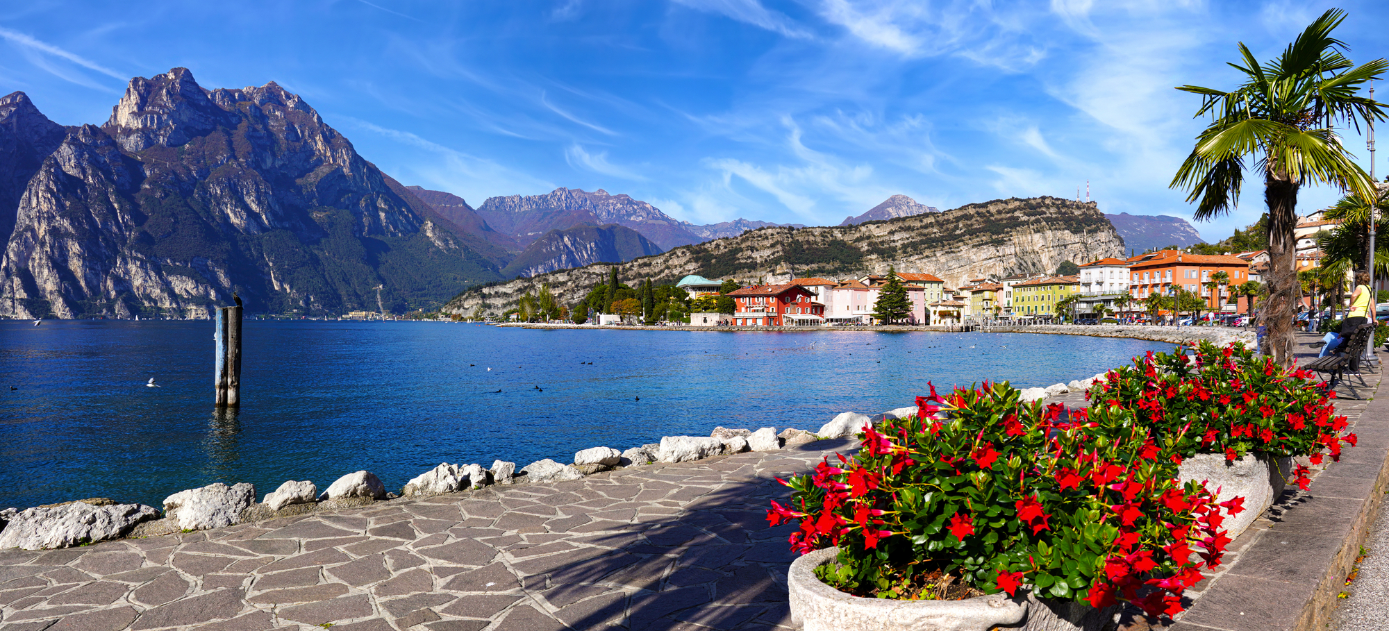 An der Strandpromenade bei Torbole